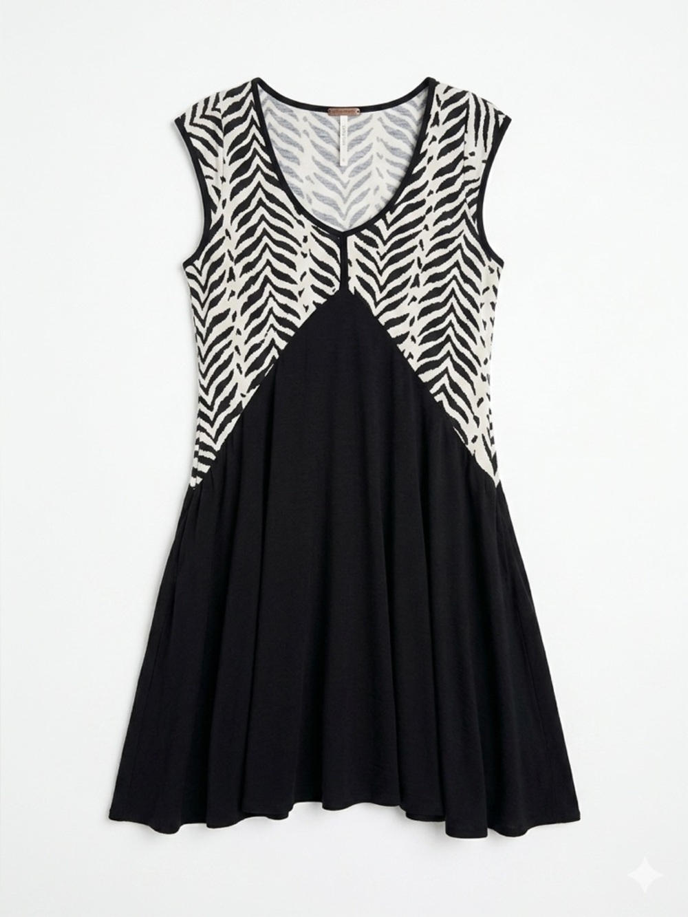FREE PEOPLE Walk in the Park Zebra dress